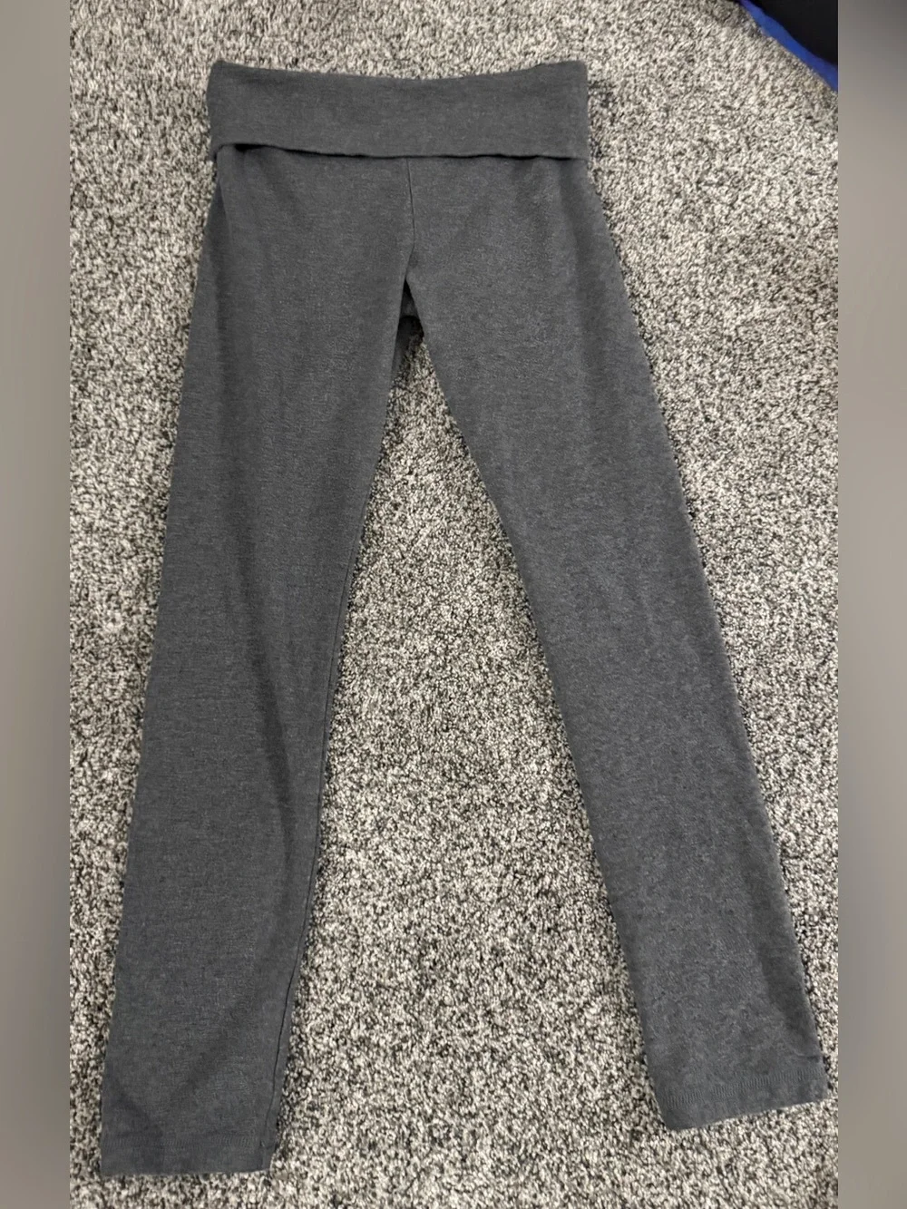 Gray Justice cotton & elastane leggings size 10 #justice #activewear